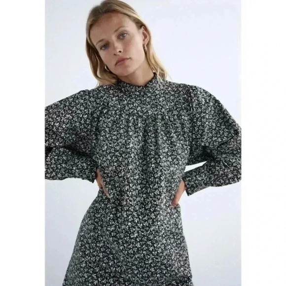 Zara Black & White Dress - Picture 1 of 4